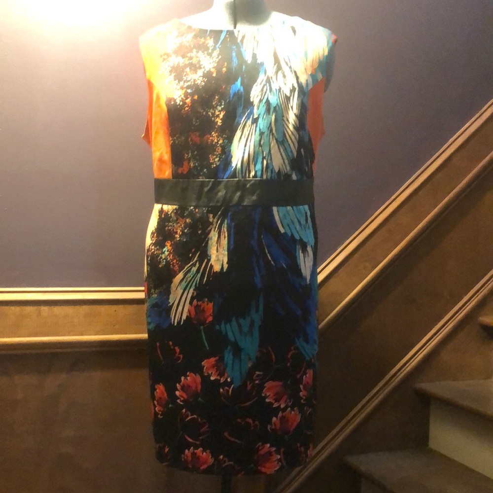 Multicolored dress from Bisou Bisou